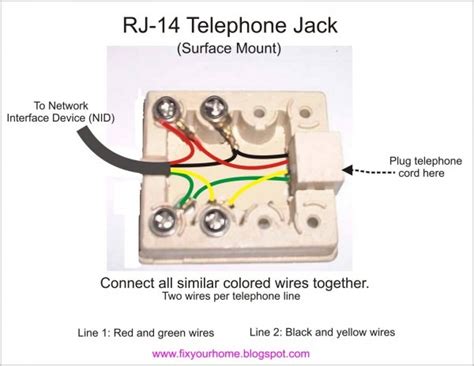 change the phone wire connection at the levitron junction box|connecting phone to junction box.